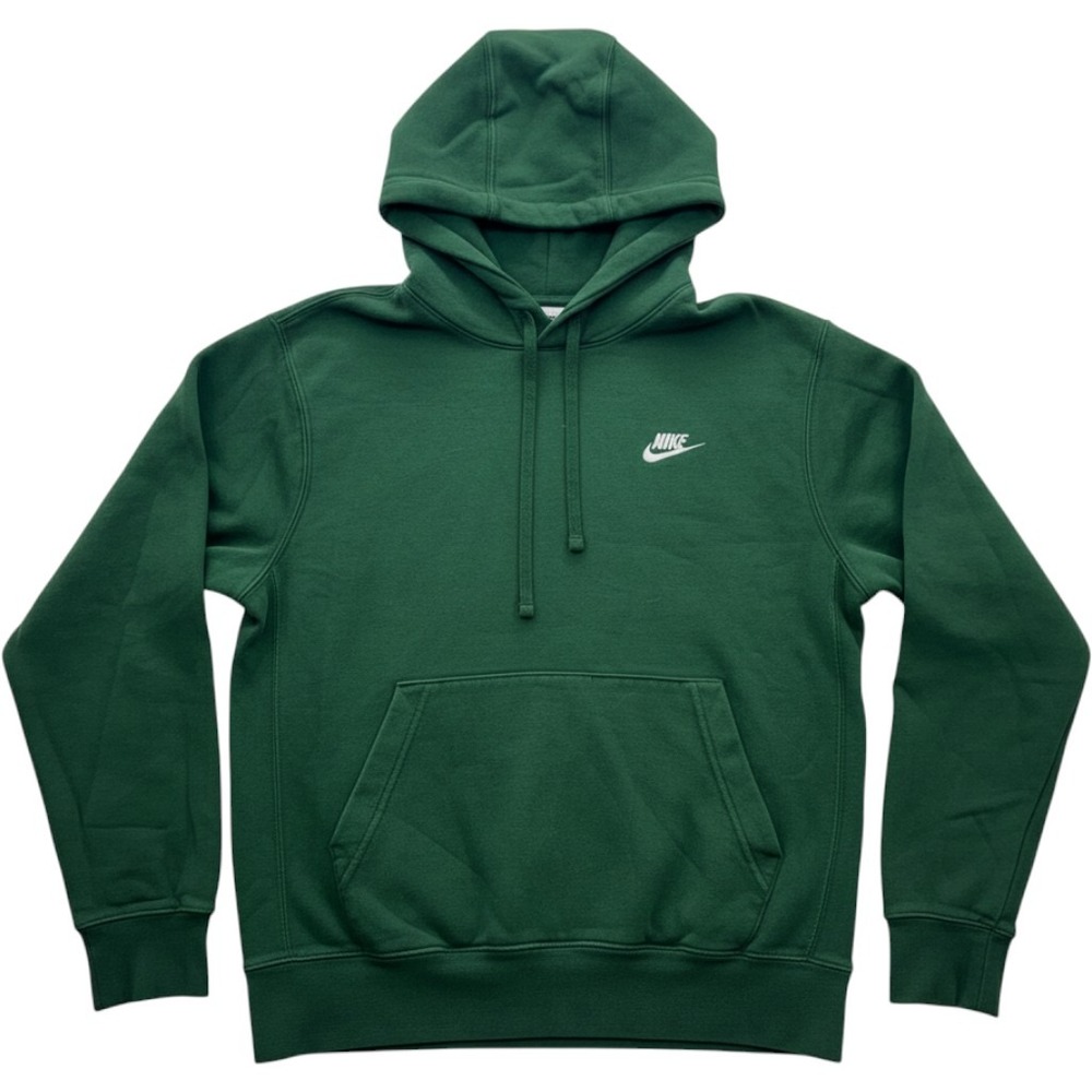 Nike Sportswear Club Fleece Hoodie Forest Green Men Small BV2654-341